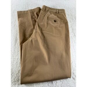 Brooks Brothers Pants Mens 36 X 34 Khaki Hudson Advantage Chino Straight‎ Fit